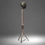 Robert Graham, Kim Head Fragment, 1985, patinated bronze