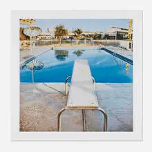 Ed Ruscha, Seven works from the Pools series, ektacolor photograph