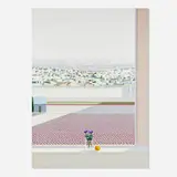 Larry Cohen, Hollywood Hills Landscape, 1982, oil on canvas