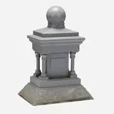 Sam Durant, Ludlow Monument, 2005, MDF, fiberglass, polyurethane foam, enamel and acrylic paint