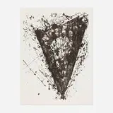 Sam Francis, Untitled (SF-322), 1975, lithograph on BFK Rives