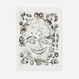 Sam Francis, Untitled (SF-051), 1976, lithograph on BFK Rives