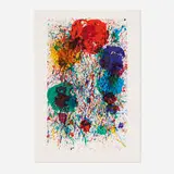 Sam Francis, Untitled (SF-229), 1983, offset lithograph in colors on Arches