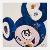 And Then x 727 (Ultramarine: GUNJO) by Takashi Murakami, 2013, offset lithograph in colors, sold Jan 2025