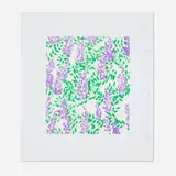 Donald Sultan, Wallflower 27 (from the Wallflowers portfolio), 2008, screenprint in colors