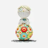 Oval (Mr. Wink, Cosmos Ball) (Peter Norton Christmas Project) by Takashi Murakami, 2000, colored plastic, vinyl, mini cd, sold Jan 2025