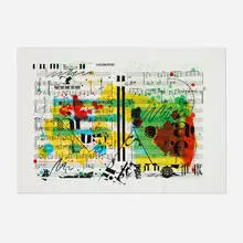 Sam Middleton, Bolivia, 1999, lithograph in colors