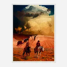 Mark Maggiori, The Vermillion Trail, 2020, inkjet print