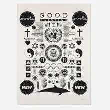 Ashley Bickerton, Good, 1989, screenprint