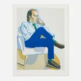 Alice Neel, Portrait of Hartley Stockton Neel, 1981, screenprint in colors