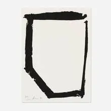 Film Forum Print by Richard Serra, 1990, screenprint on P.T.I. Supra 100, sold Jan 2025