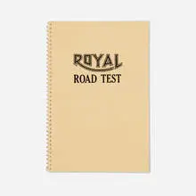 Royal Road Test by Mason Williams and Patrick Blackwell Ed Ruscha, 1967, offset lithograph on 80 lb. white Prentice Gloss with spiral binding, sold Jan 2025