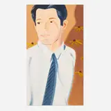 Alex Katz, White Shirt (William) (from the White Shirt portfolio)