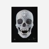 Damien Hirst, For the Love of God, 2007, screenprint with diamond dust on paper