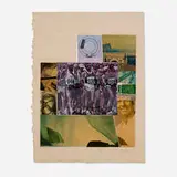 Robert Rauschenberg, Horsefeathers Thirteen-VIII (from the Horsefeathers Thirteen series), 1972, offset lithograph in colors with paper collage, embossing and varnish on handmade Jeff Goodman Pencil