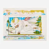 Dieter Roth, Helvetia, 1972, lithograph in colors