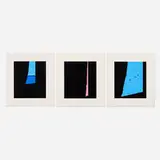 Patrick Caulfield, Three works from the Some Poems of Jules Laforgue portfolio (Edition C)
