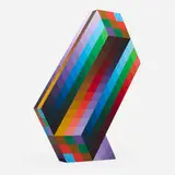 Victor Vasarely, Torony II, 1988, acrylic on wood