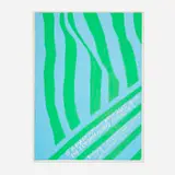 different drummer by Corita Kent, 1967, screenprint in colors, sold Jan 2025