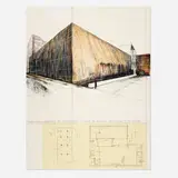 Christo, Wrapped Museum of Contemporary Art, Chicago Project