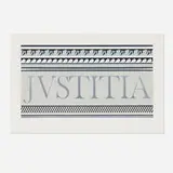 Roy Lichtenstein, Entablature XA (from the Entablature series), 1976, screenprint, lithograph, collage with embossing on BFK Rives