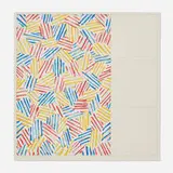 Jasper Johns, #1 (after Untitled 1975) (from the 6 Lithographs (after Untitled 1975) series), 1976, lithograph in colors on BFK Rives