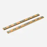 Inc. Louis C. Tiffany Furnaces, Double X blotter ends, pair