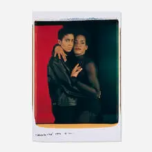 Lyle Ashton Harris, Alexandra + Lyle, 1993, unique large-format Polaroid Polacolor print