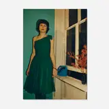 Nan Goldin, Vivienne in Green Dress