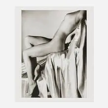 Lisa on Silk by Horst P. Horst, gelatin silver print, sold Nov 2025