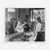 Robert Doisneau, Café noir et blanc (Chez Gégène, avenue Galliéni, Joinville-le-Pont), gelatin silver print