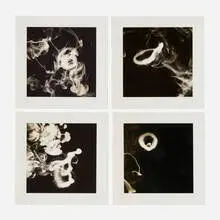 Donald Sultan, Smoke Rings (Medium), 2001, digital pigment print