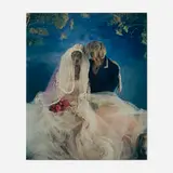 William Wegman, Cinderella and Prince (Wedding Picture)