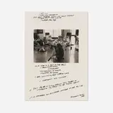 Jim Goldberg, Untitled (from the Nursing Home series), gelatin silver print from Polaroid Type 665 Positive/Negative film