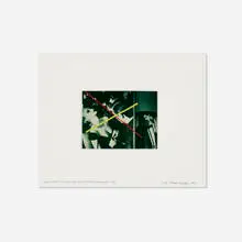 Helmut Newton, 'Le temps des joyaux, French Vogue' by Richard Pettibone, unique Polaroid Type 57 Polacolor print with screenprint in colors, sold Nov 2025