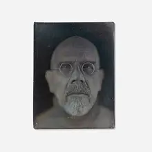 Chuck Close, Self-Portrait, 2002, daguerreotype