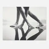 Arno Rafael Minkkinen, Foster's Pond, 1989, gelatin silver print mounted to aluminum