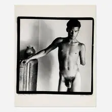 George Dureau, Wing Ding at the Mantle, 1978, gelatin silver print