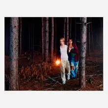 Flashlight by Justine Kurland, 1999, satin finish UV-laminated C-print mounted to Sintra, sold Nov 2025