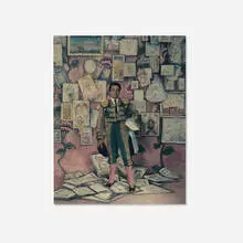 Michel Redon, Bullfighter, 1991, unique Polaroid Type 809 Polacolor print
