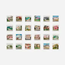 Jeff Brouws, Freshly Painted Houses, archival pigment prints