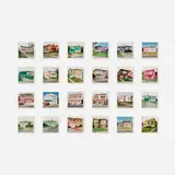 Jeff Brouws, Freshly Painted Houses, archival pigment prints