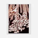 Vik Muniz, Ecstasy of Saint Teresa, after Bernini (from the Pictures of Chocolate series), 2015, digital C-print