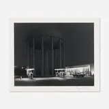 George Tice, Petit's Mobil Station, Cherry Hill, New Jersey