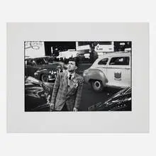 Champion, New York, New York by Louis Faurer, gelatin silver print, sold Nov 2025