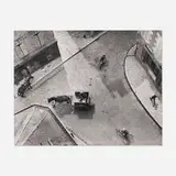 André Kertész, Carrefour, Blois, gelatin silver print