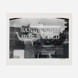 George Tice, Sandwich Shop, Thornton