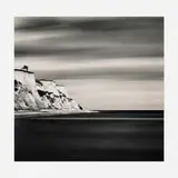 White Cliffs and Tree, Odessa, Ukraine by Michael Kenna, gelatin silver print, sold Nov 2025