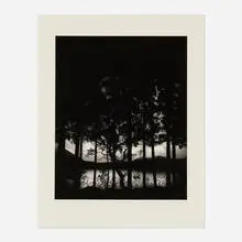 Lake Numakawa, Japan by Pentti Sammallahti, 2005, gelatin silver print, sold Nov 2025