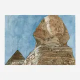 Philip Pearlstein, The Sphinx, 1979, etching and aquatint in colors on BFK Rives